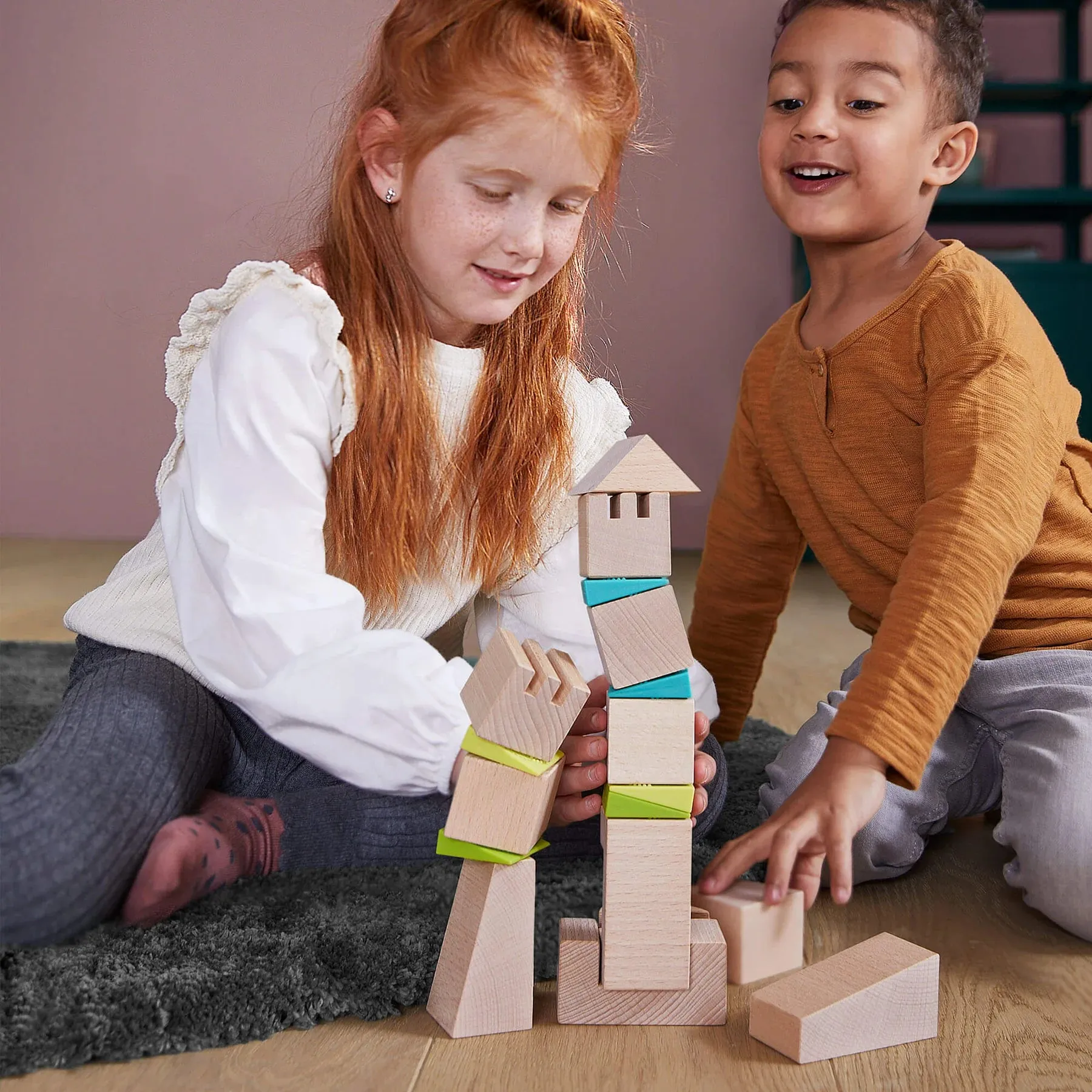 HABA - Crooked Tower Wooden Block