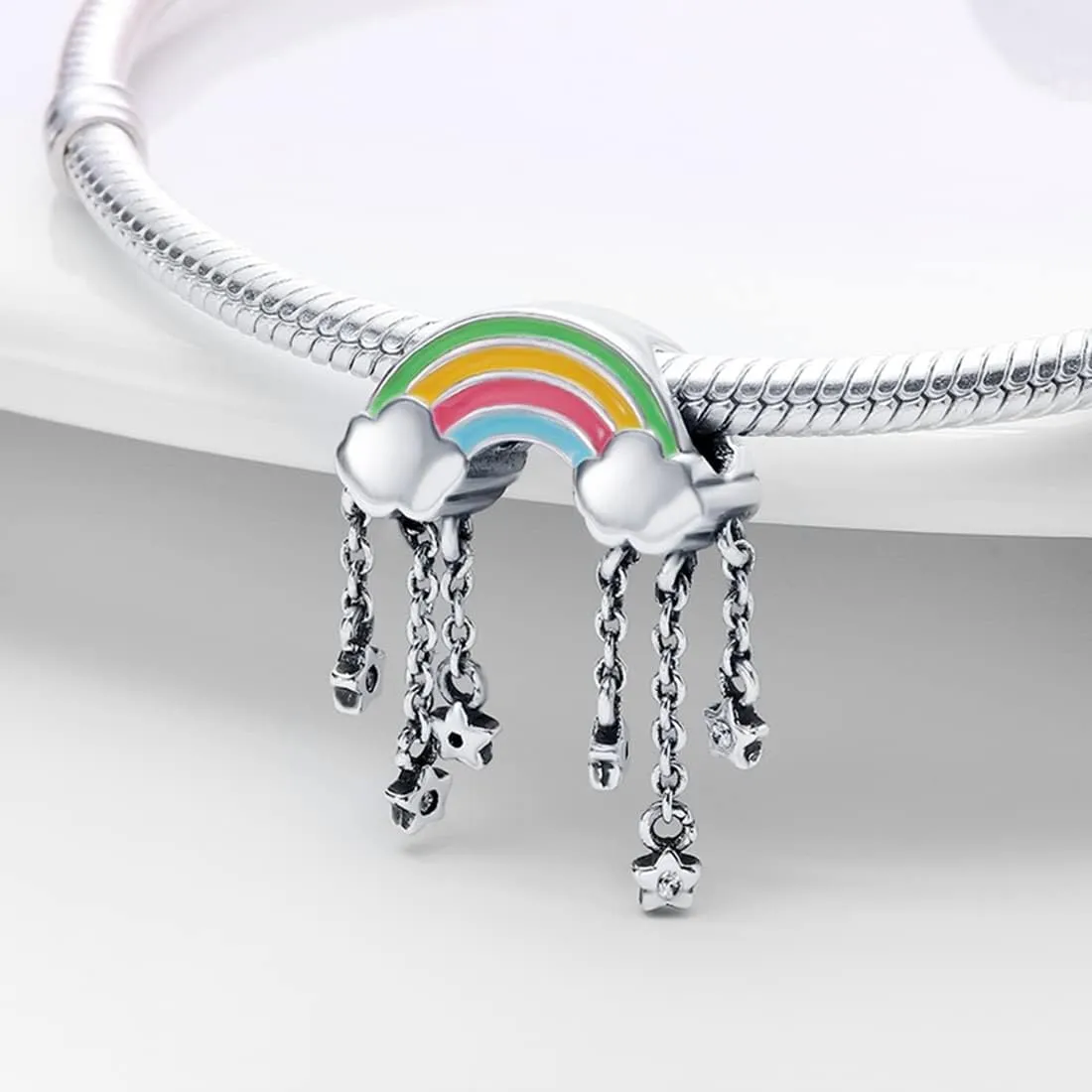 Hapour 925 Sterling Silver Charms for Charm Bracelets Necklace Jewelry Dangle Pendant Beads Charm for Women Mom
