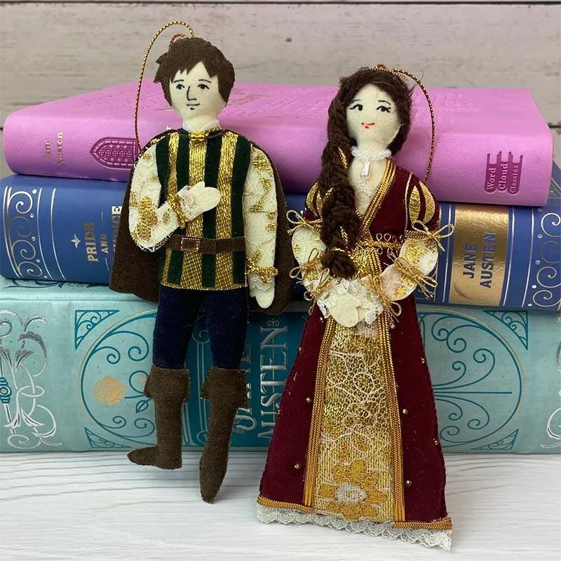 Juliet Doll - Shakespeare Decoration | Romeo and Juliet Christmas Decoration