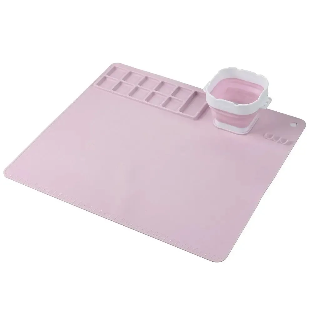Kids Multifunctional DIY Silicone Drawing Mat