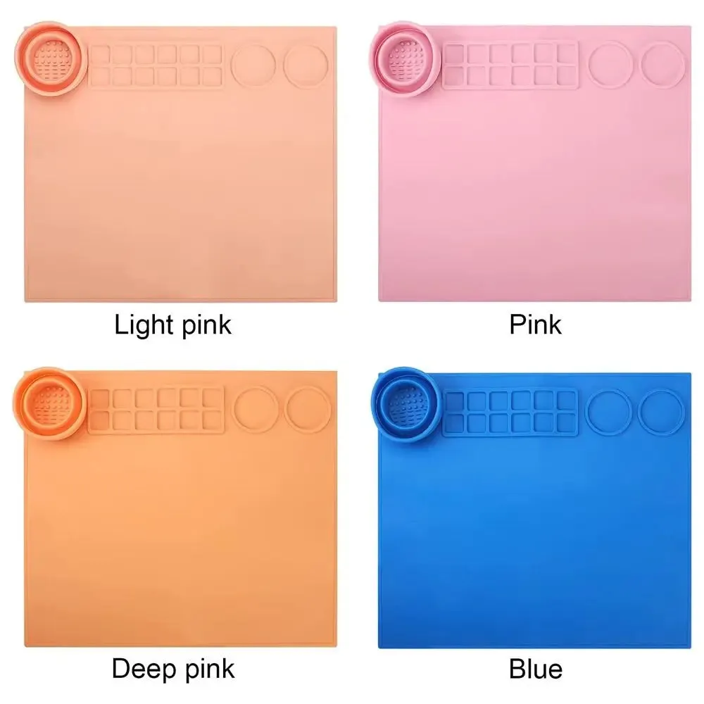 Kids Multifunctional DIY Silicone Drawing Mat