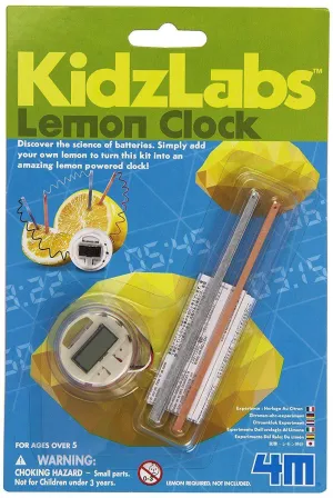 Kidz Labs Make Your Own Lemon Clock