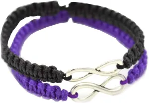 Kiokioa Couple Bracelets His and Hers 8 Infinity Bracelets Jewelry for Lover Girlfriends Wrist