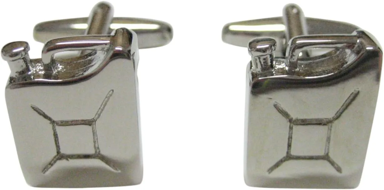 Kiola Designs Jerry Can Gas Can Cufflinks