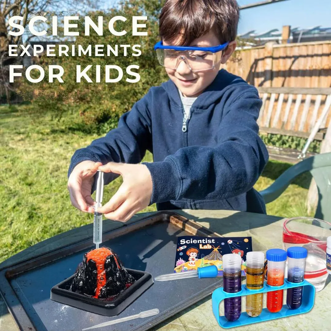 [Kit] 80  Science Experiment Kits for Kids with Lab Coat