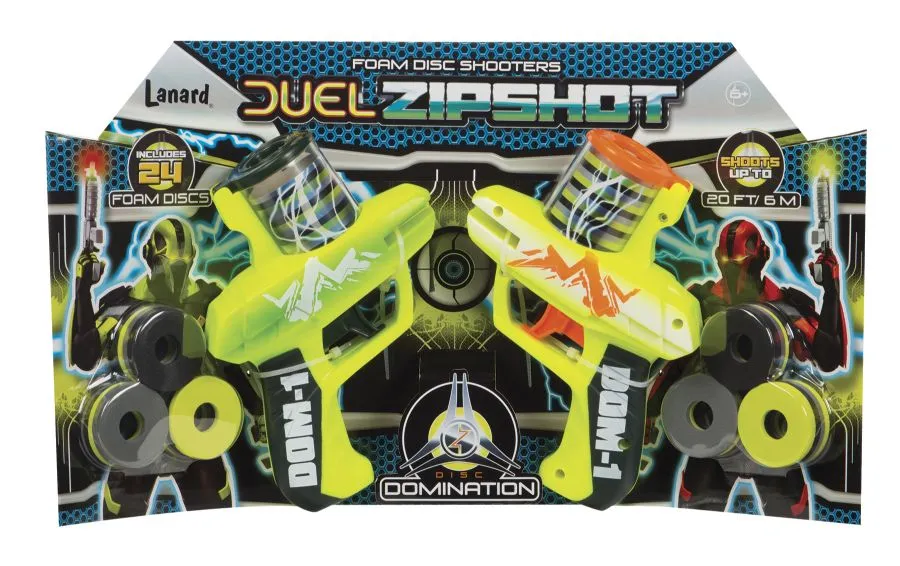 Lanard Duel Zip Shot-Twin Pack