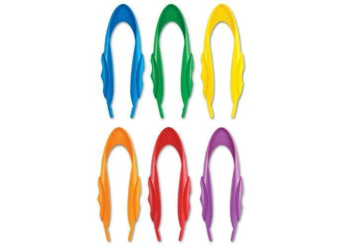 Learning Resources Jumbo Tweezers Pack of 12