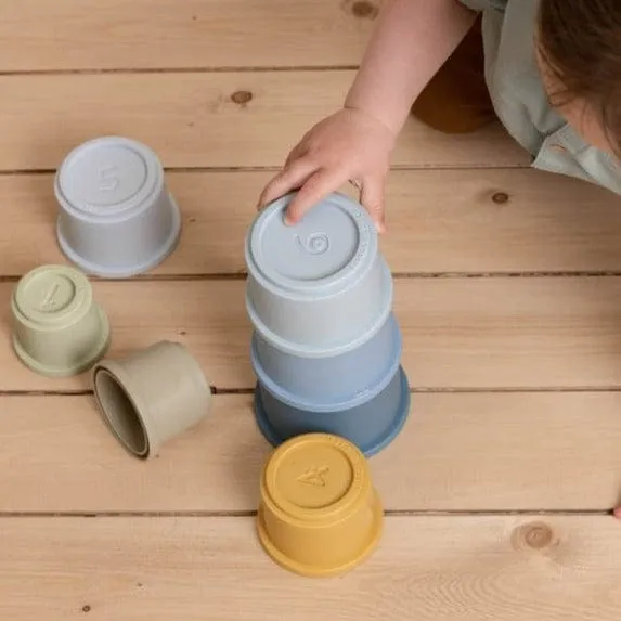 Little Dutch Stacking Cups (Blue)