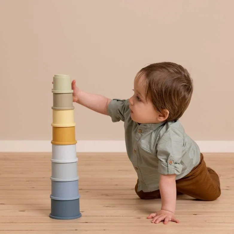 Little Dutch Stacking Cups (Blue)
