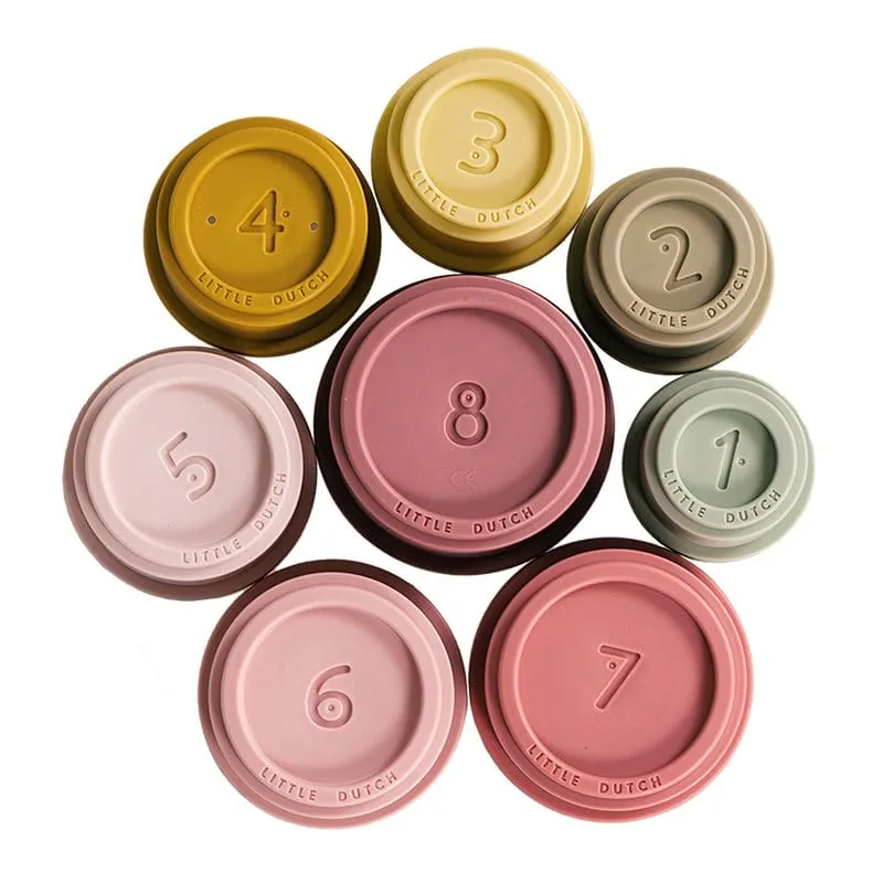 Little Dutch Stacking Cups (Pink)