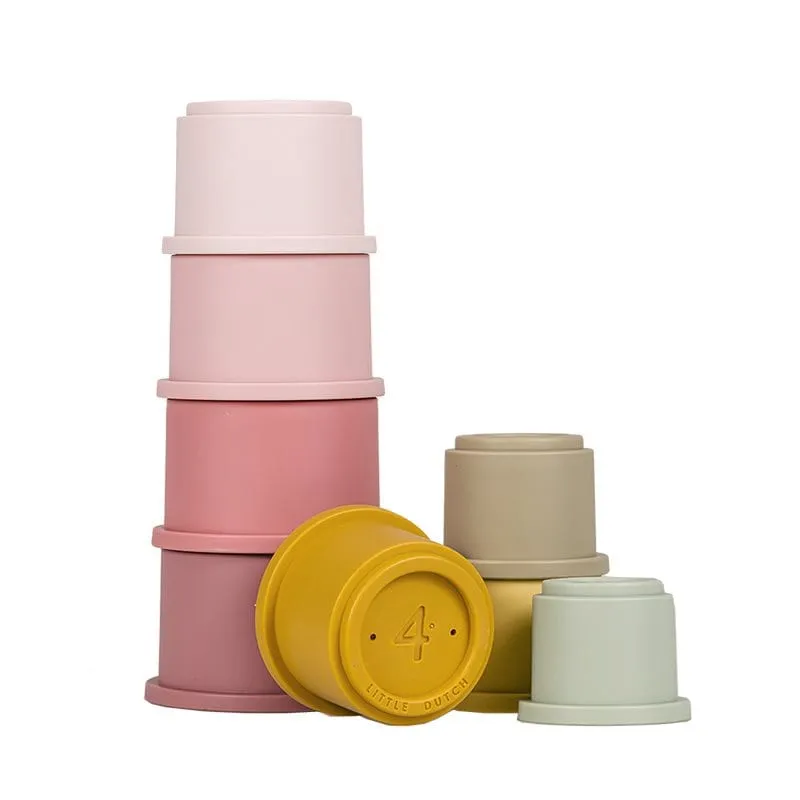 Little Dutch Stacking Cups (Pink)