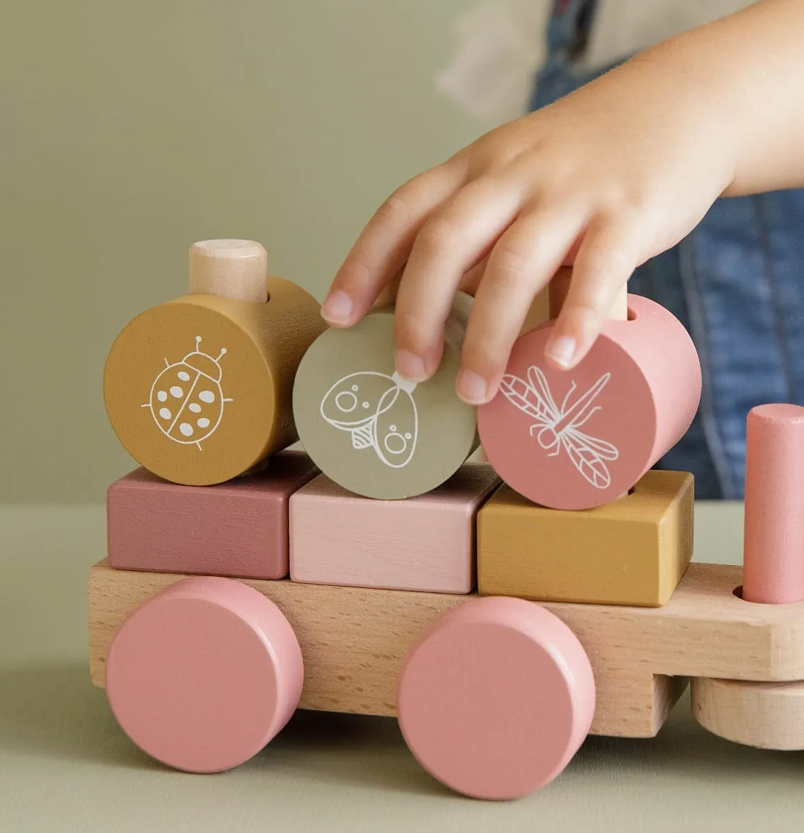 Little Dutch Stacking Train (Wild Flowers)
