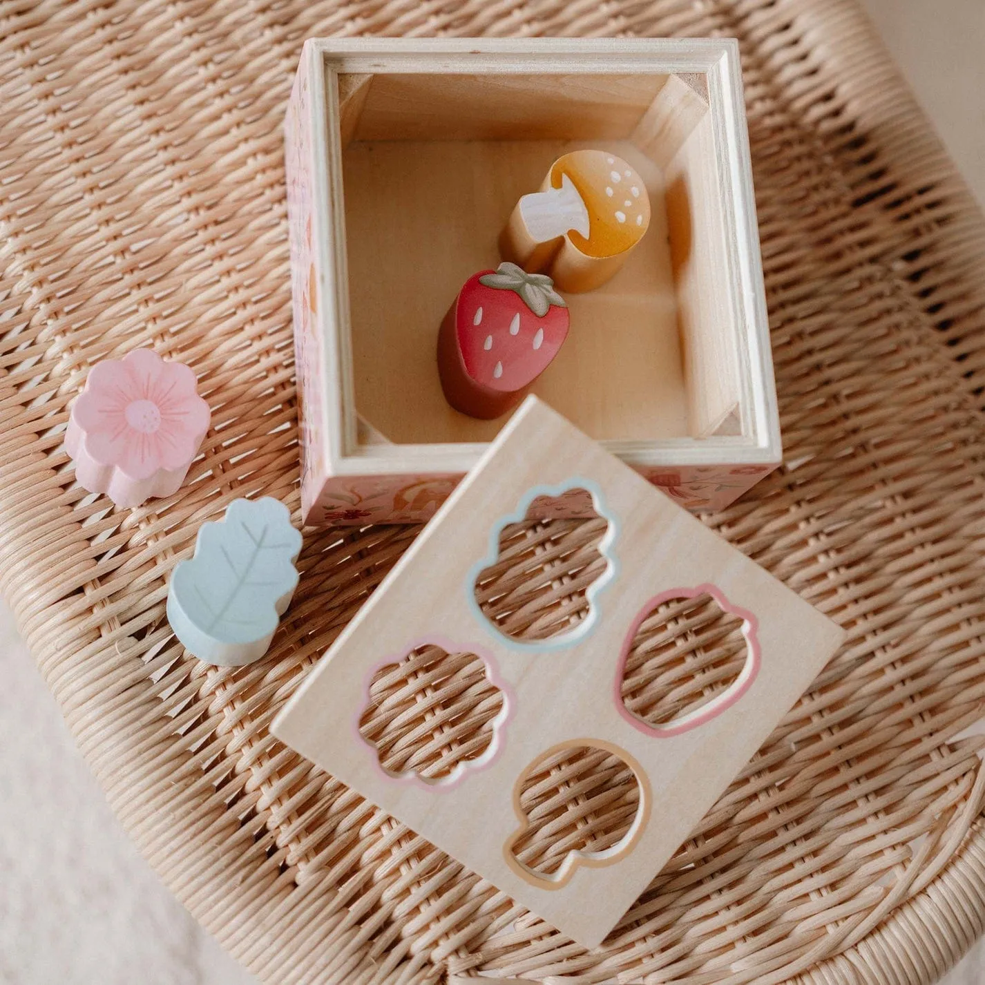 Little Dutch Wooden Shape Sorter (Fairy Garden)