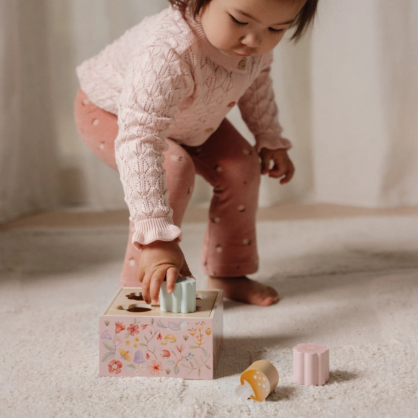 Little Dutch Wooden Shape Sorter (Fairy Garden)
