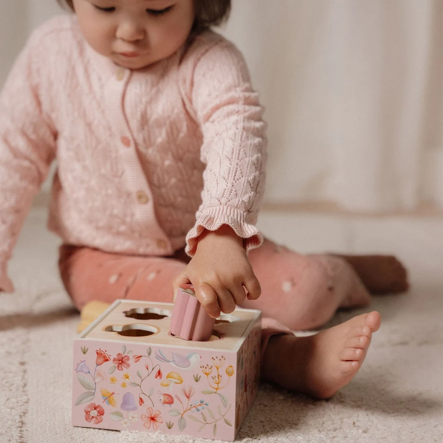 Little Dutch Wooden Shape Sorter (Fairy Garden)