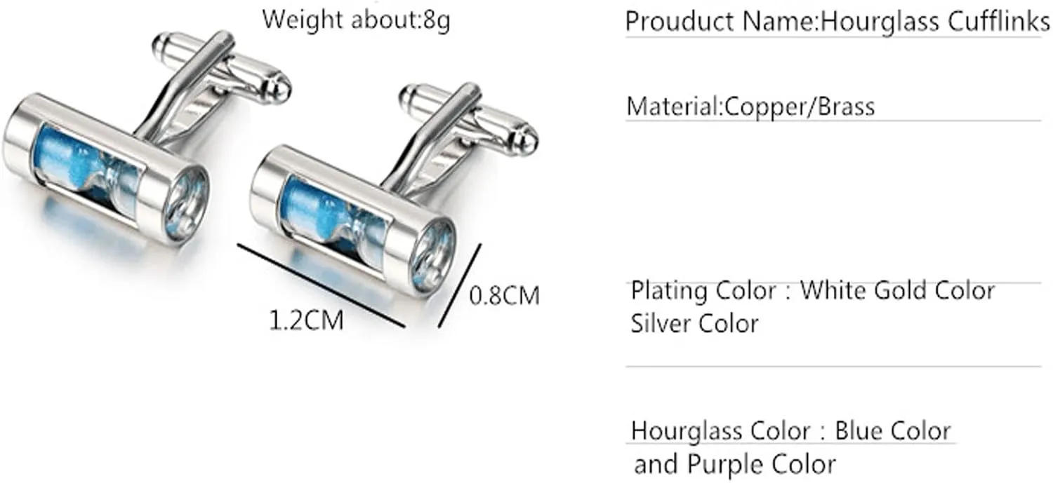 Men's Cufflinks Elegant Style Cuff Link for Mens Business Wedding for Business Wedding