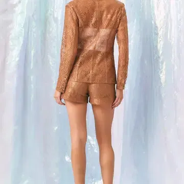 MILA Lace Blazer NB (SHORTS SOLD SEPARETLY)
