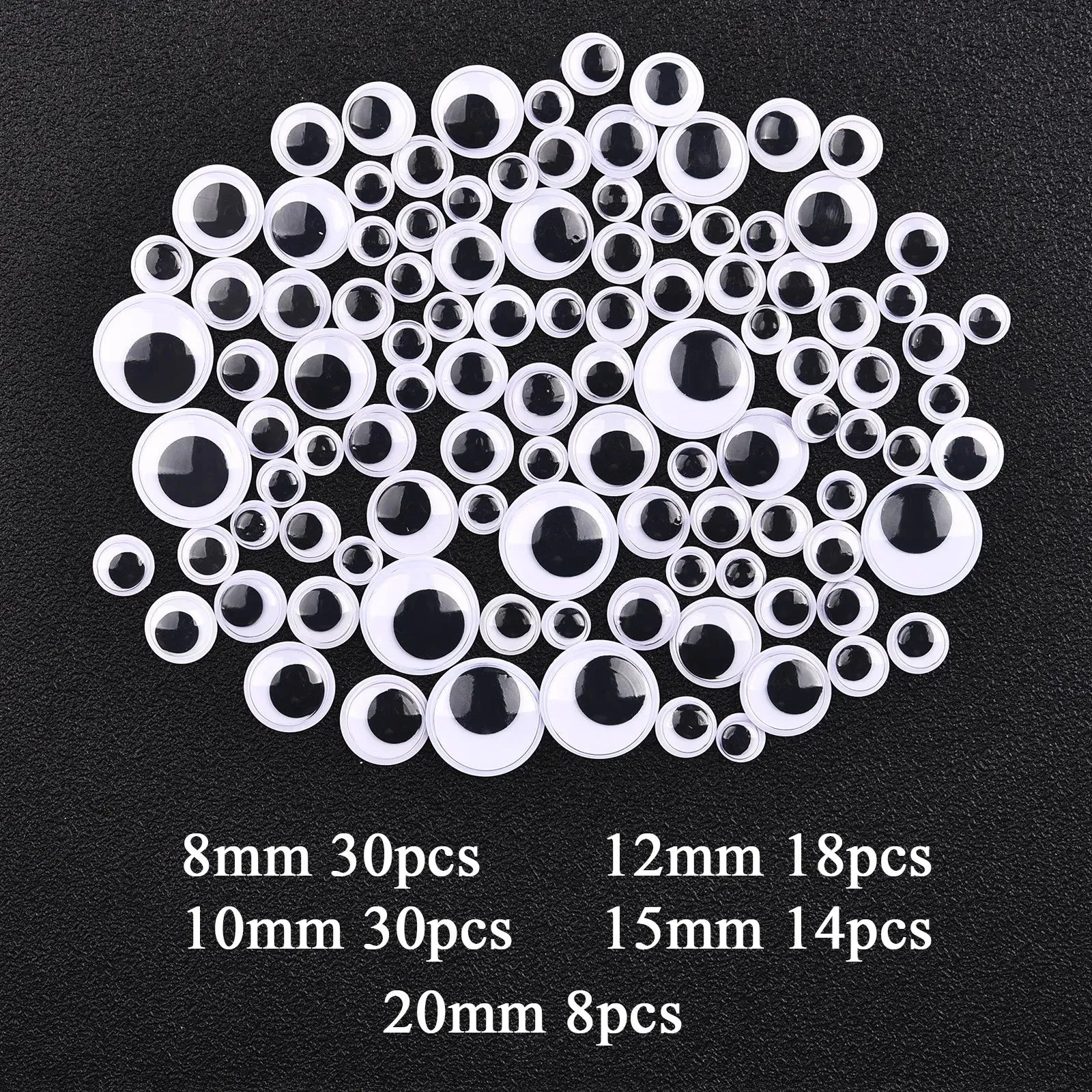 Movable Googly Eyes - Kindergarten Craft Supplies