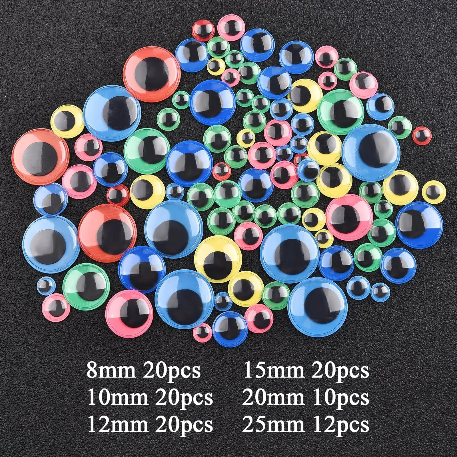 Movable Googly Eyes - Kindergarten Craft Supplies