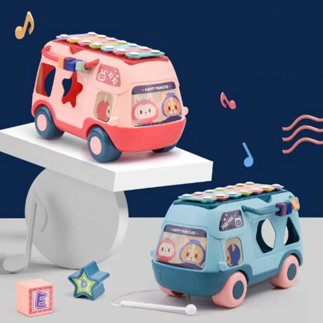 Musical Van - Pull Along Shape Sorter | Educational Toys for Kids