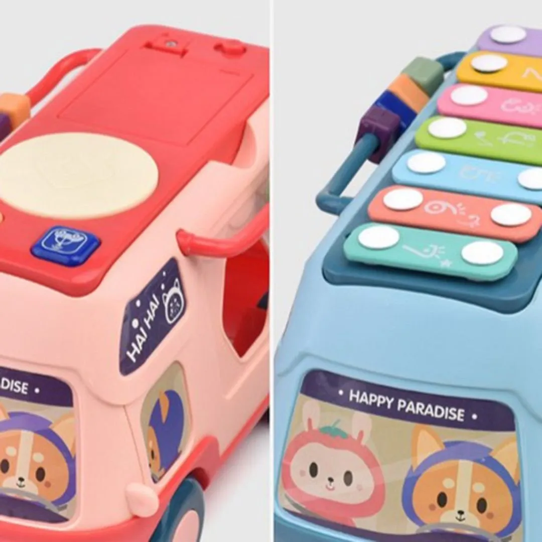 Musical Van - Pull Along Shape Sorter | Educational Toys for Kids