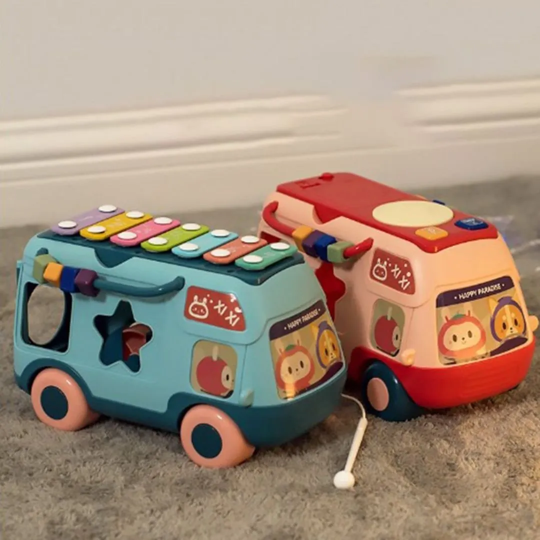 Musical Van - Pull Along Shape Sorter | Educational Toys for Kids