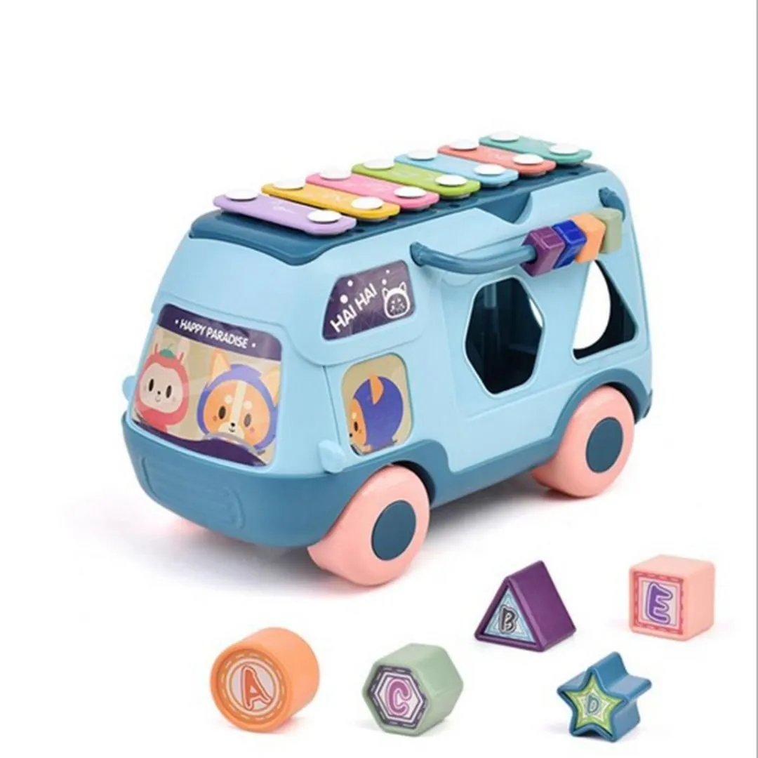 Musical Van - Pull Along Shape Sorter | Educational Toys for Kids
