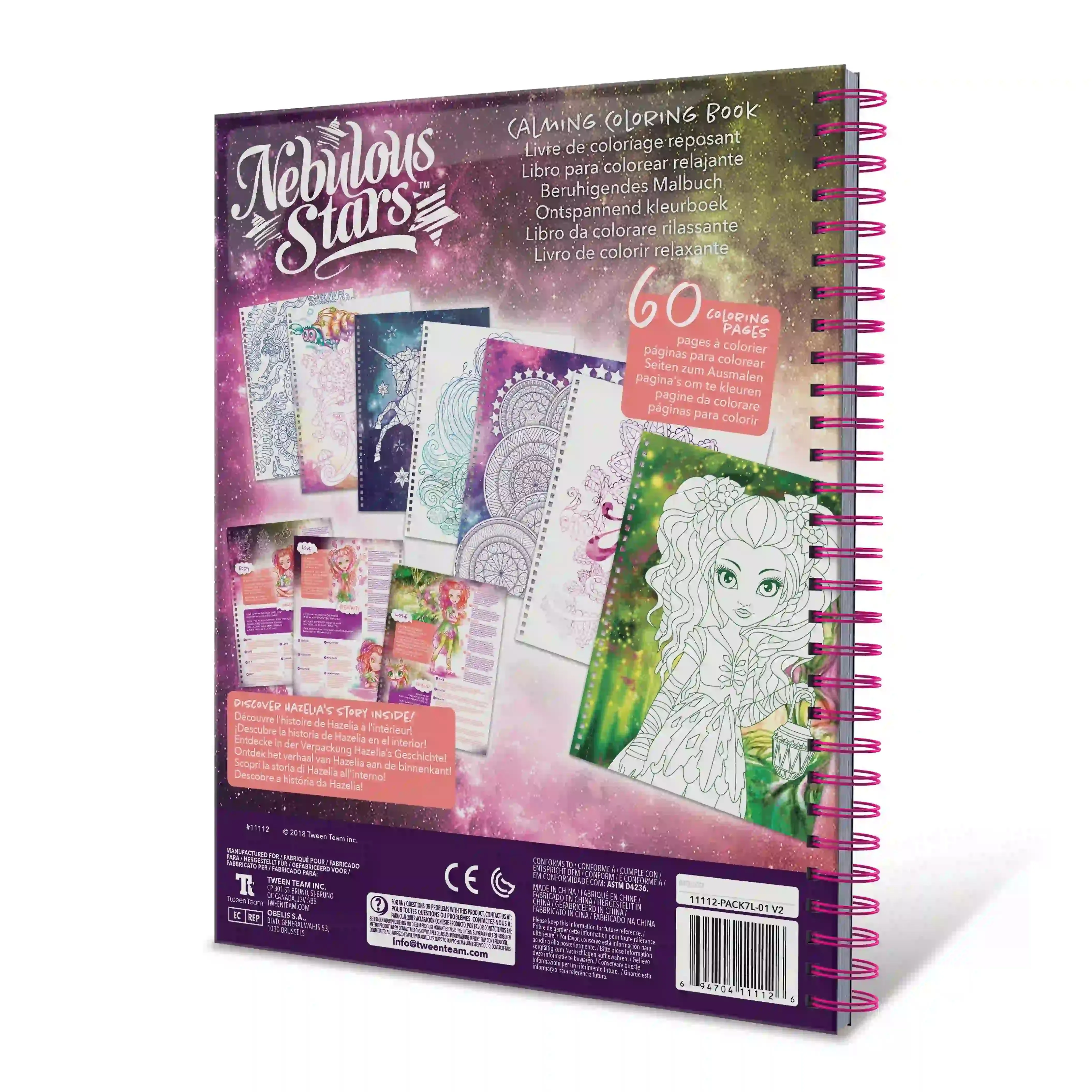 Nebulous Stars Calming Coloring Book