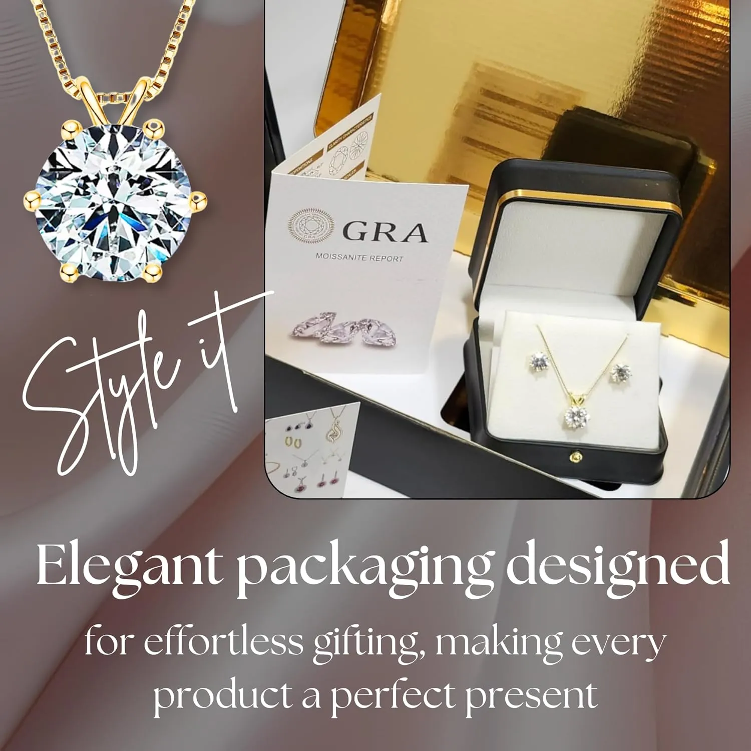 Necklace & Earrings Set for Women