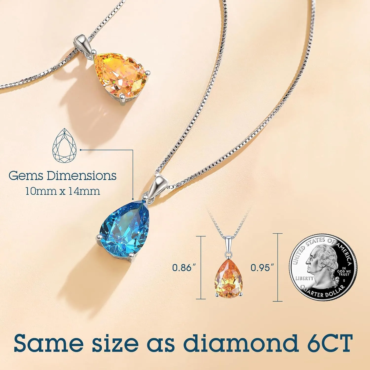 Pendant Necklace Gifts for Women, 'Heart of The Eternal' Gifts for Wife Girlfriend Sister, Anniversary Eternity Jewelry Present for Wife, Gifts for Her Wedding Anniversary Birthday and Christmas Valentine's Day
