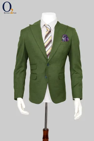 Pick Stitch Men’s Green Blazer
