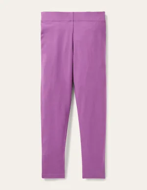 Plain Leggings-Light Clover Purple