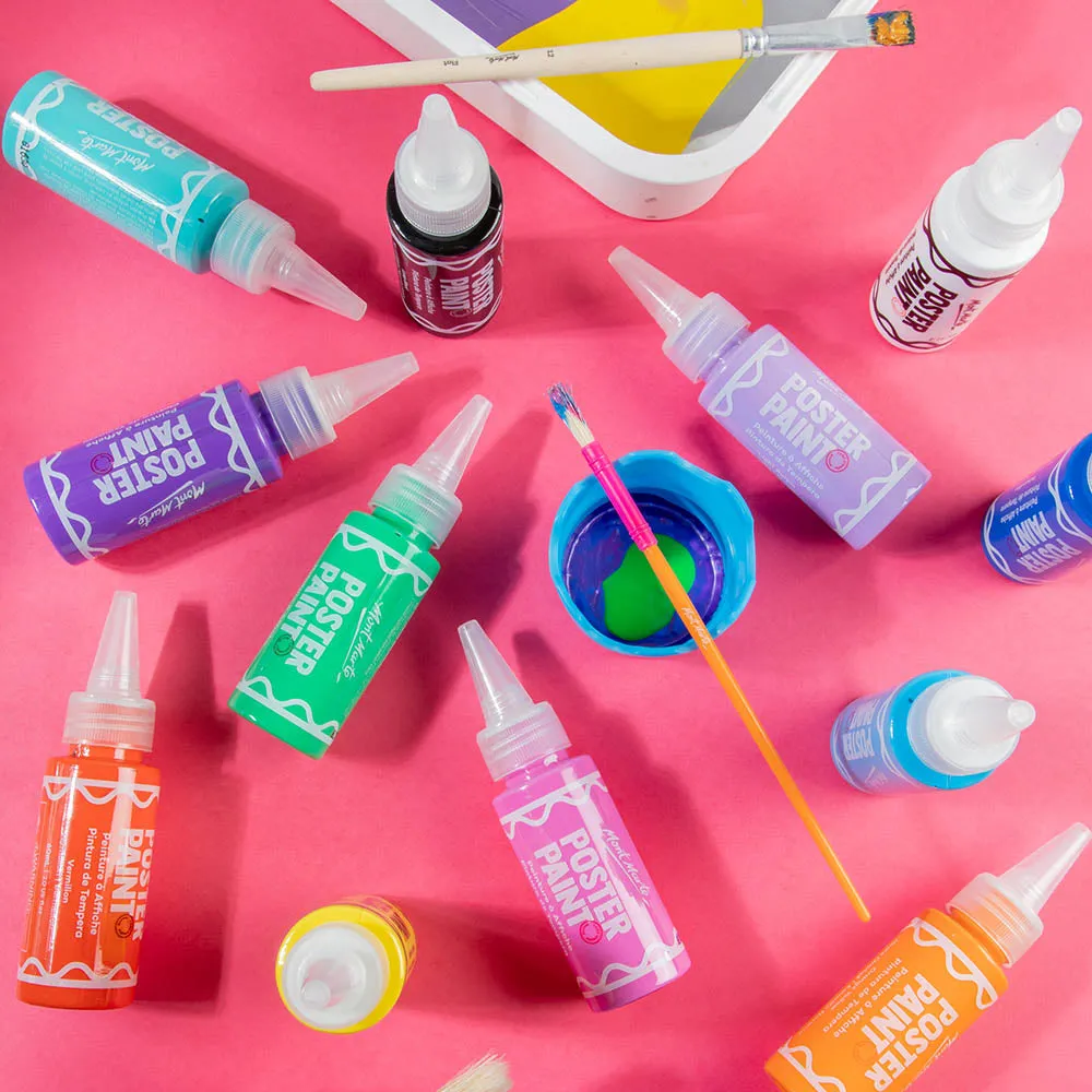 Poster Paints 12pc x 60ml (2 US fl.oz)