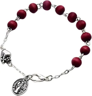 Prayer Rope,Rosary Beads,Religious Rosary Bracelets Catholic Rosaries Chain Wood Bracelets Meditations Prayer Womens Jewelry