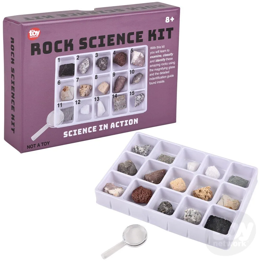 Science in Action! Rock Science Kit 15pc
