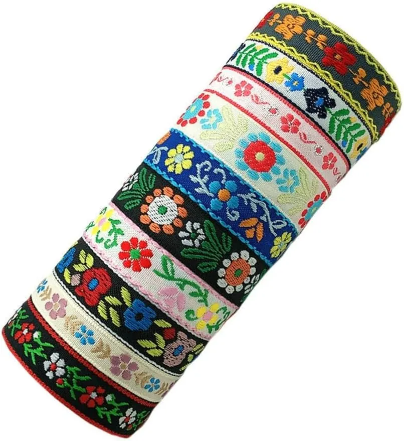 Set of 10 Bohemians Handmade Braided Bracelet Colorful Woven Friendship Bands Adjustable Wristband for Women and Teens