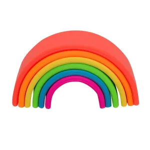 Silicone Small Rainbow Neon