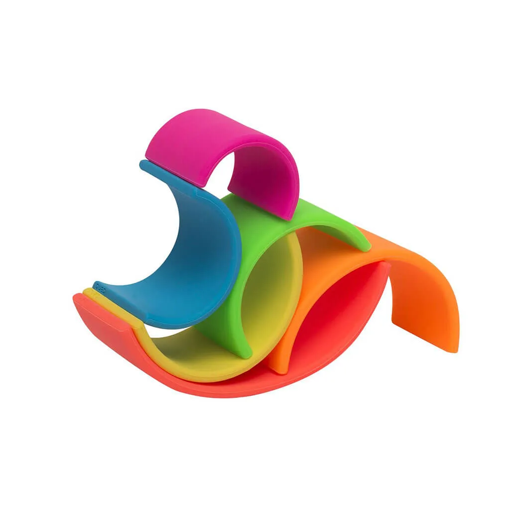 Silicone Small Rainbow Neon