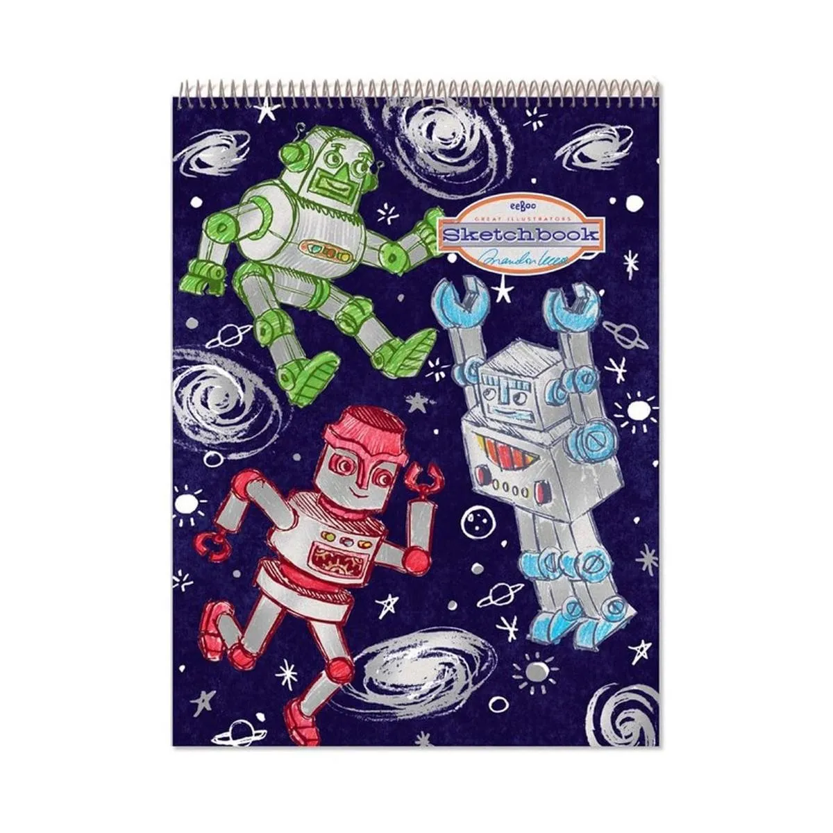 Silver Robots Sketchbook