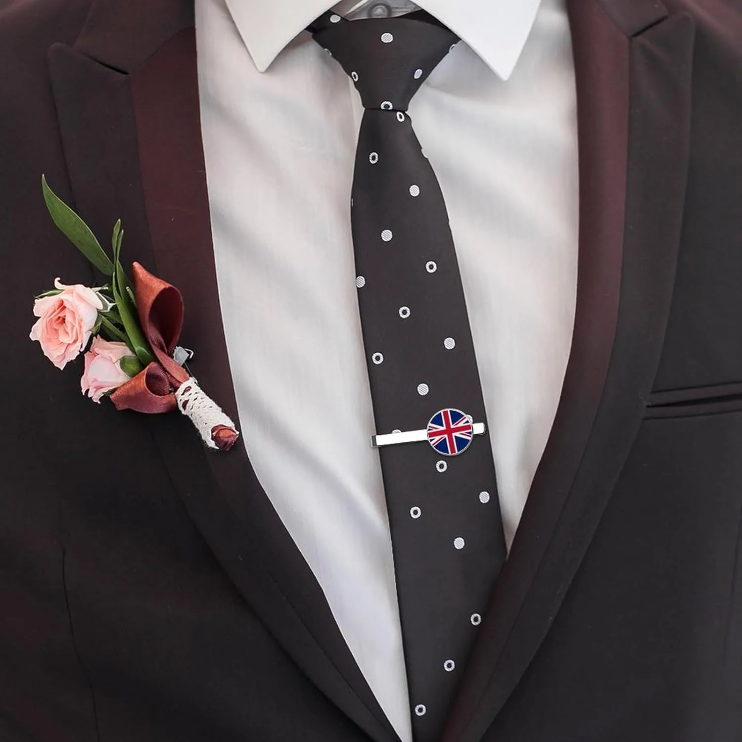 Silver Tie Bars - Wedding Party Gifts for Groomsmen Tie Clips