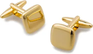 Simmons Gold Cufflinks Rhodium Plating - Cuff Links Mens - Tuxedo Buttons & Accessories