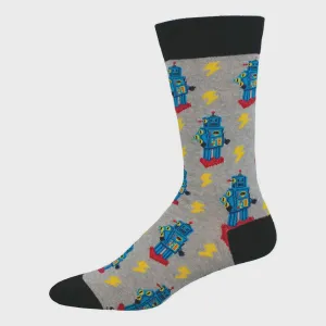 Socksmith Charge of the Robots 3498 Men's / Large Unisex Socks