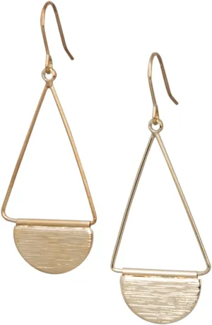 SPUNKYsoul Shield Paddle Earring Lightweight Statement Earrings | SPUNKYsoul Collection