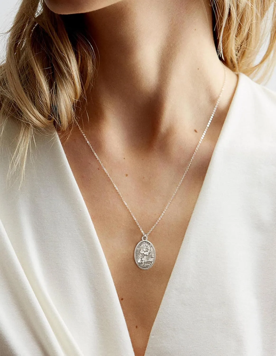 St Michael/St Christopher Medal/Cross/Pardon Cross/Saint Therese of Lisieux Medal Pendant for Women Necklace & Rosary Necklace