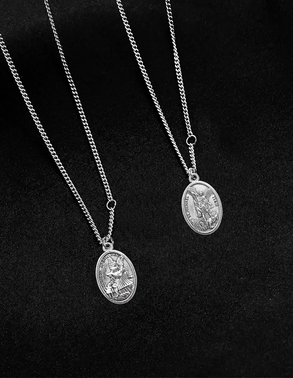 St Michael/St Christopher Medal/Cross/Pardon Cross/Saint Therese of Lisieux Medal Pendant for Women Necklace & Rosary Necklace