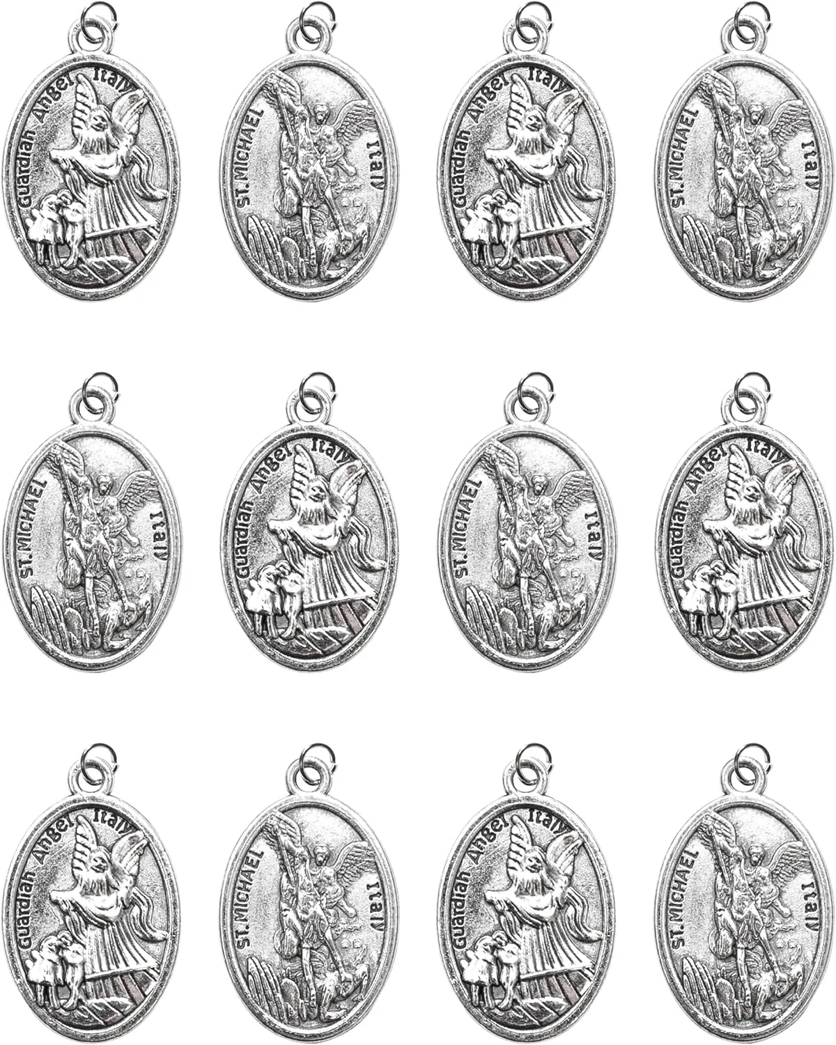 St Michael/St Christopher Medal/Cross/Pardon Cross/Saint Therese of Lisieux Medal Pendant for Women Necklace & Rosary Necklace