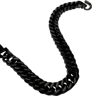 Stainless Steel Cuban Link Bracelet on 10mm Width, 8.3" length, Hip Hop Punk Biker Hand Chain Bracelets, 18K Plated Chain Wrist Bracelets for Men Women, Gift Box Packing
