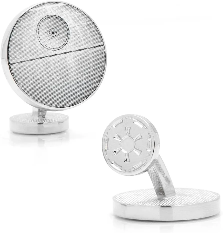 Star Wars Death Star Blueprint Cufflinks, Officially Licensed