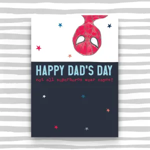 Superhero Dad Card