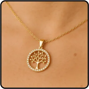 SURI Star of David Necklace for Women | Israel Necklace | Mezuzah Necklace with Magen David Pendant | Available in 14K Gold-Filled or Silver Stainless Steel | Jewish Jewelry, Includes a Gift Box
